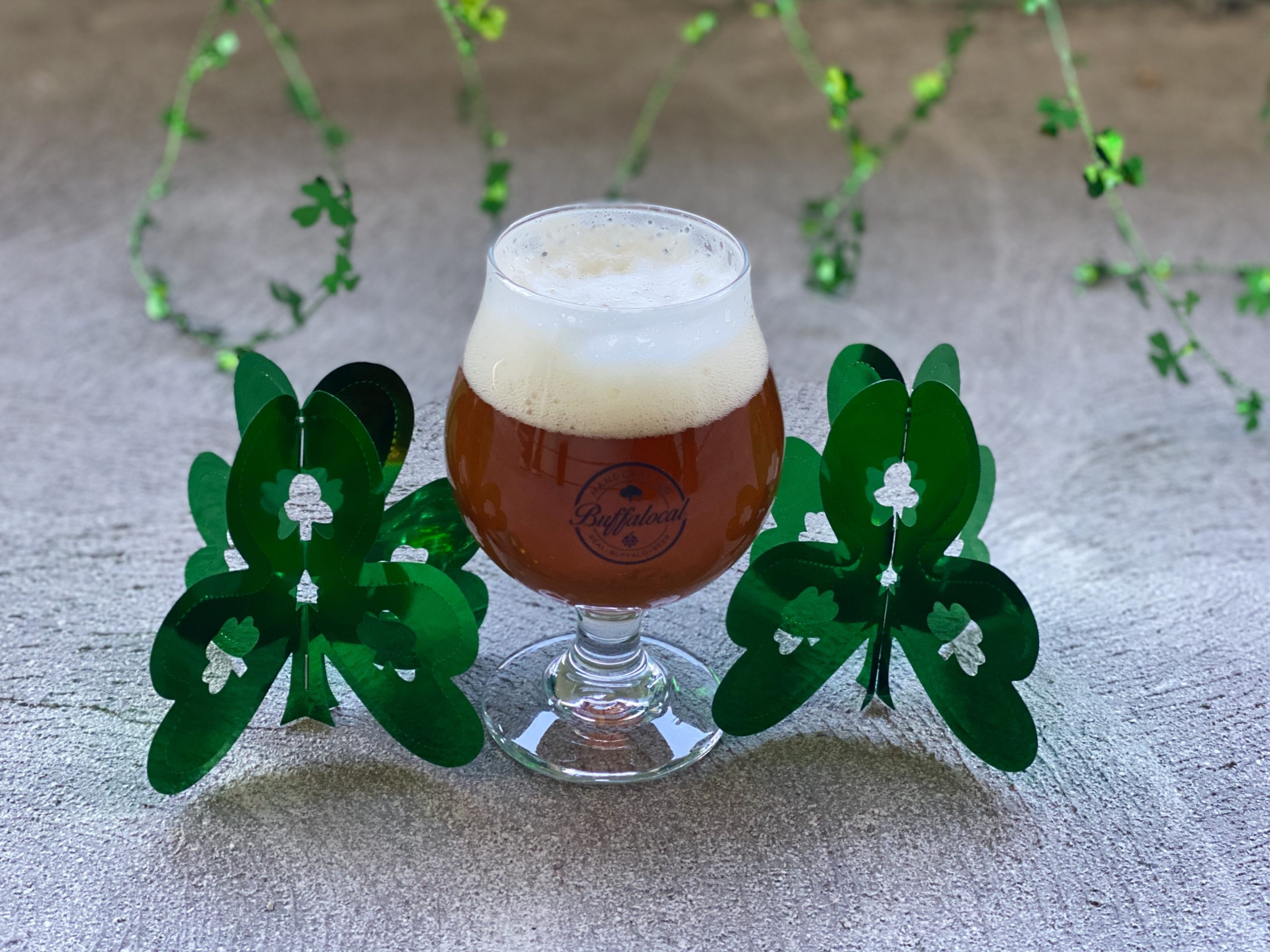 Buffalo craft beer Irish red