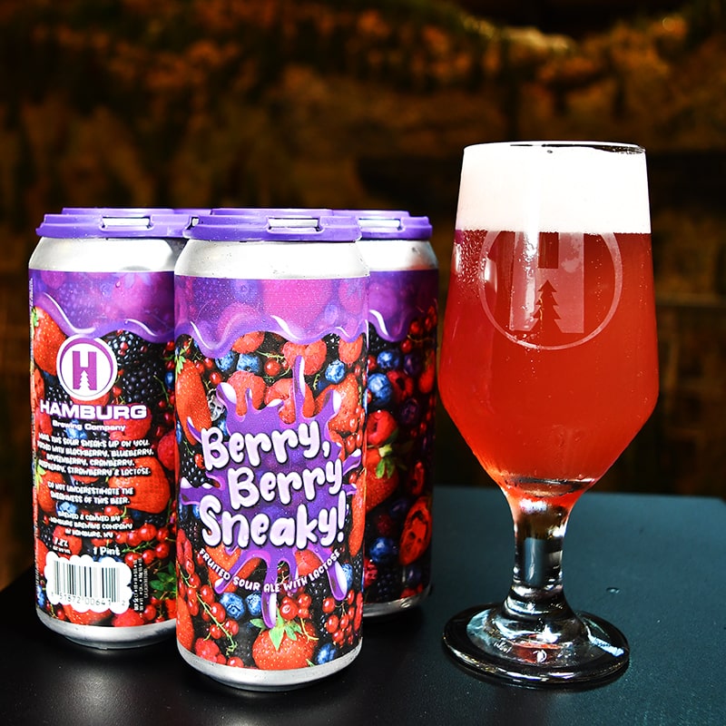 Berry Berry Sneaky Fruited Sour with Lactose - Hamburg Brewing - Buffalocal
