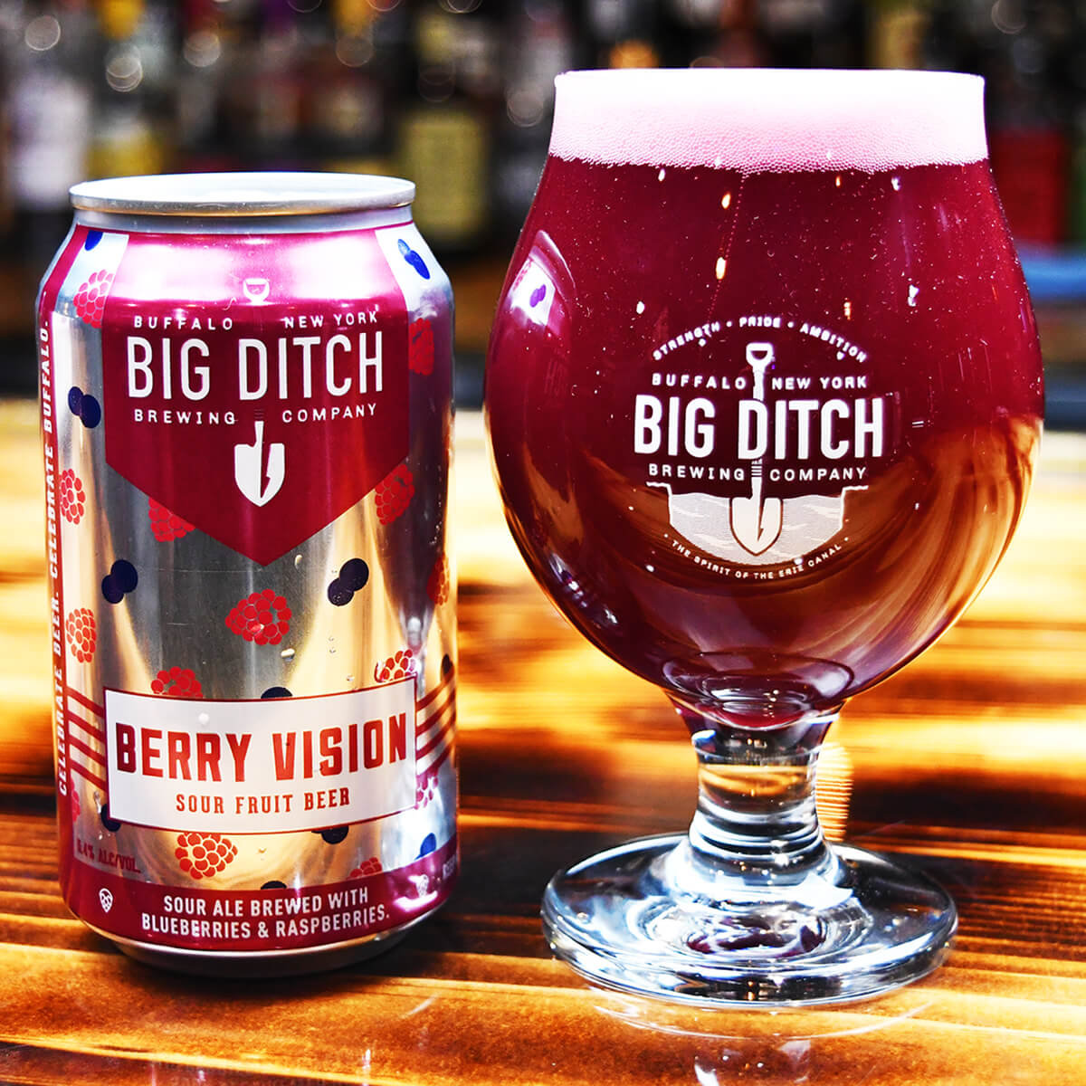Berry Vision - Sour Fruit Beer - Big Ditch - Buffalocal