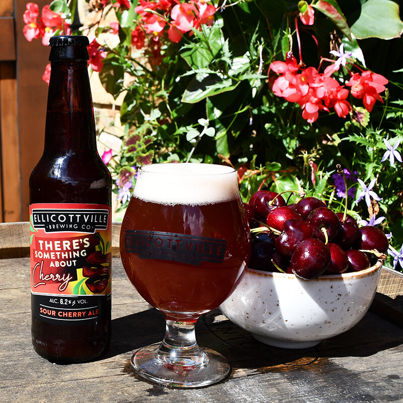 There's Something About Cherry Sour Cherry Ale - Ellicottville Brewing - Buffalocal