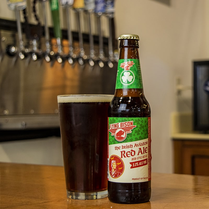 The Irish Aviator Red Ale - Flying Bison Brewing - Buffalocal