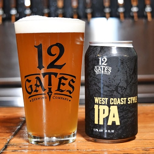 West Coast Style IPA - American IPA - 12 Gates - Buffalocal