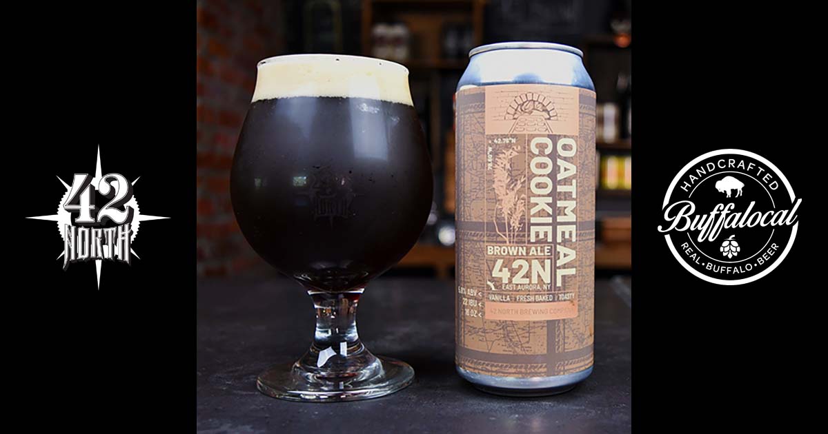 Oatmeal Cookie Brown Ale - 42 North - Buffalocal