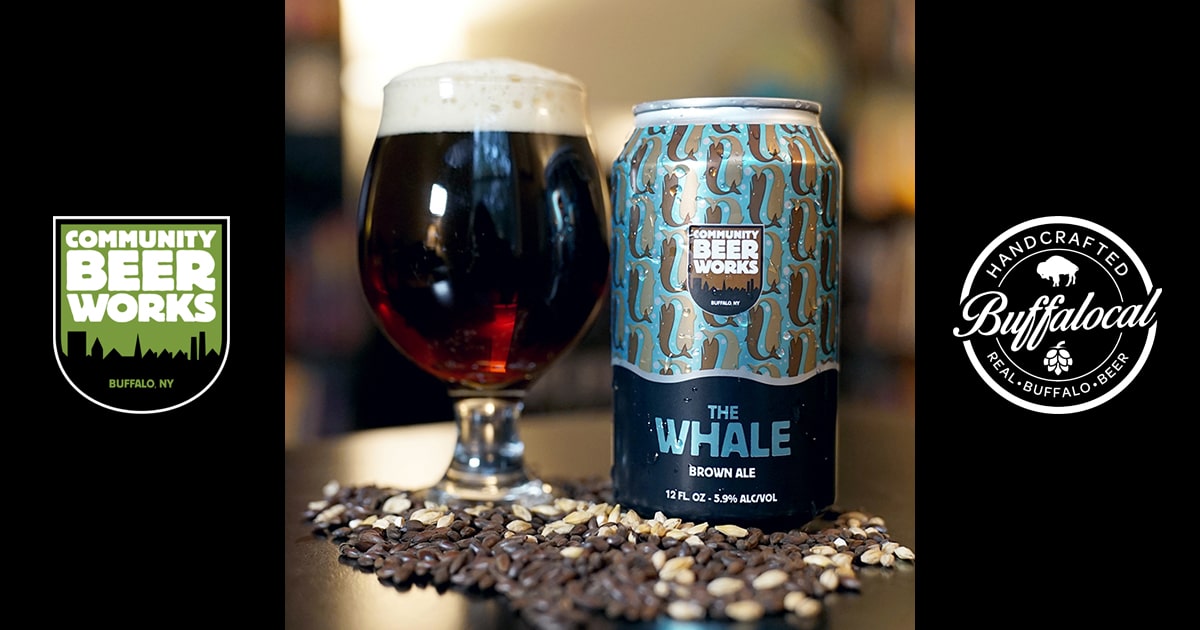 The Whale Brown Ale - Community Beer Works - Buffalocal