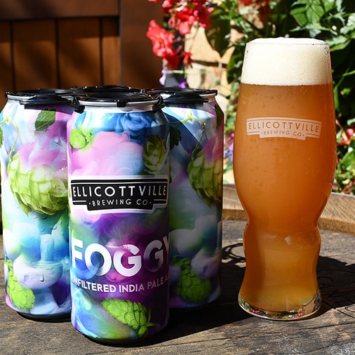 Foggy Unfiltered IPA - Ellicottville Brewing - Buffalocal