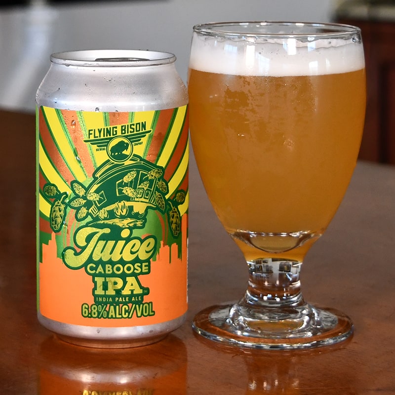 Juice Caboose IPA - Flying Bison Brewing Co - Buffalocal