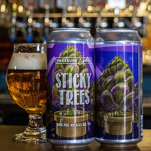Sticky Trees IPA - Pressure Drop Brewing - Buffalocal