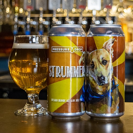 Strummer Belgian Blonde Ale - Pressure Drop Brewing - Buffalocal