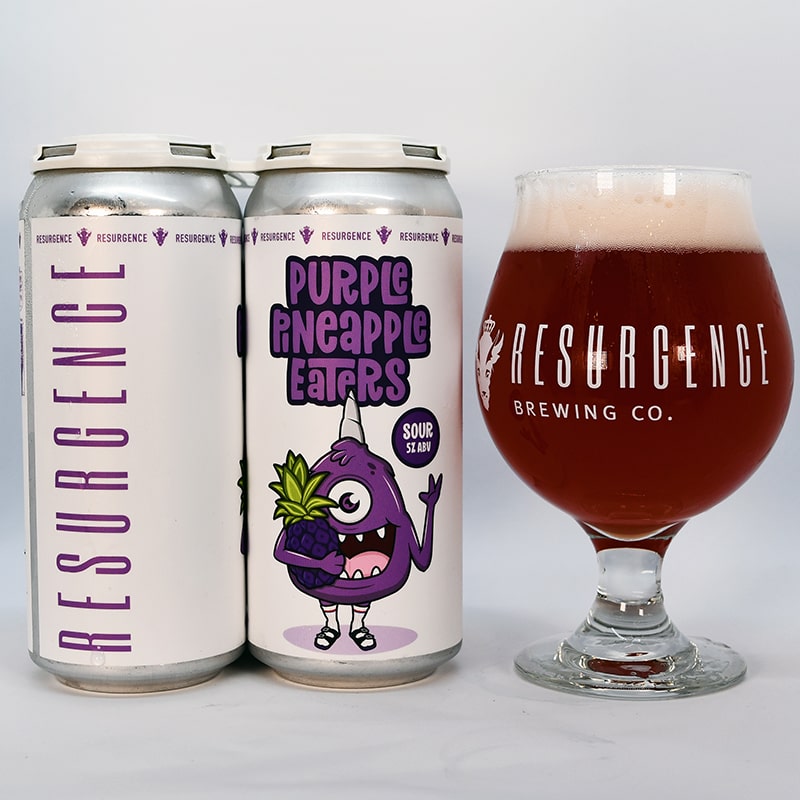 Purple Pineapple Eaters Sour - Resurgence Brewing Co - Buffalocal