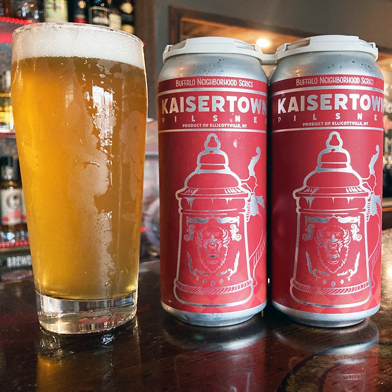 Kaisertown Pilsner - Steelbound Brewing Co - Buffalocal