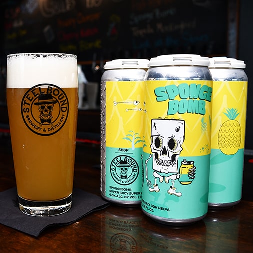 Sponge Bomb New England IPA - Steelbound Brewery - Buffalocal