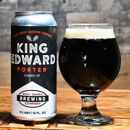 King Edward Porter - West Shore Brewing - Buffalocal