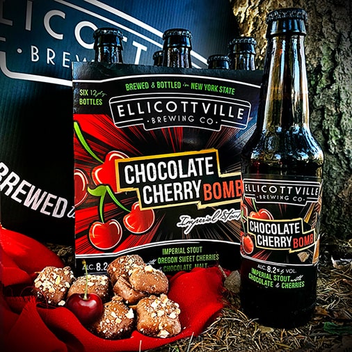 Chocolate Cherry Bomb - Ellicottville Brewing Co - Buffalocal