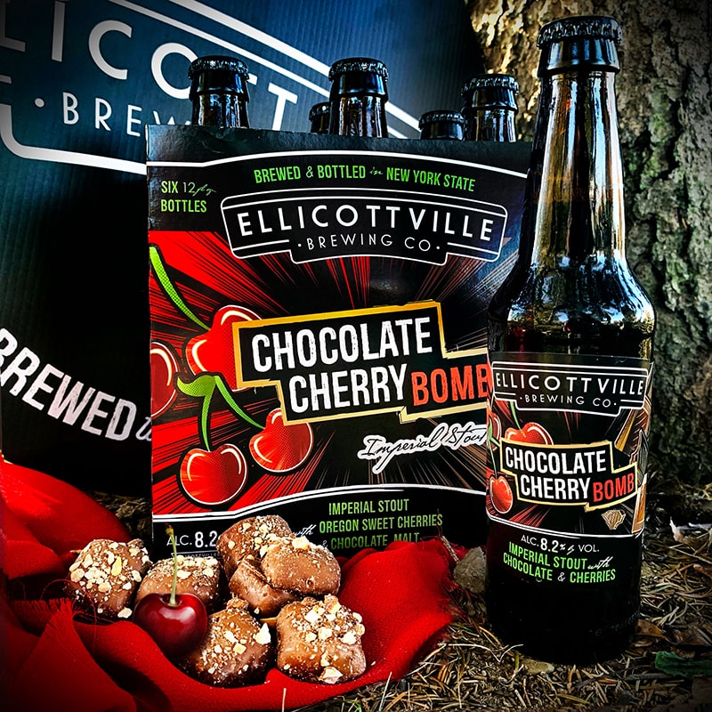 Chocolate Cherry Bomb - Ellicottville Brewing Co - Buffalocal