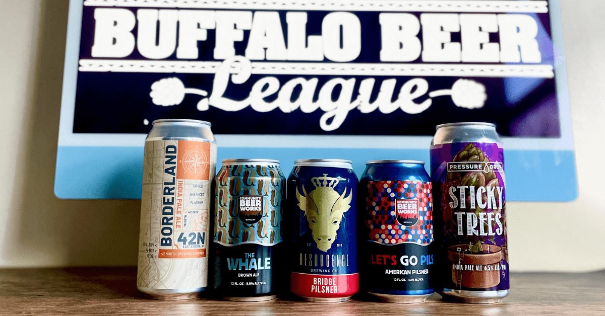 Which Will You Choose: Red or Blue? Aurora Brew Works Offers Bills-Themed  Variety Packs - Buffalo Beer League