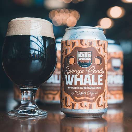 Sponge Candy Whale - Community Beer Works - Buffalocal
