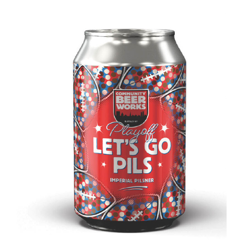 Playoff Let's Go Pils - Community Beer Works - Buffalocal