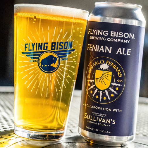 Fenian Ale - Flying Bison Brewing - Buffalocal