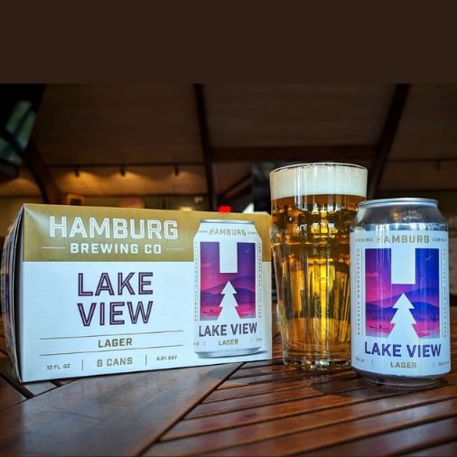 Lakeview Lager - Hamburg Brewing - Buffalocal