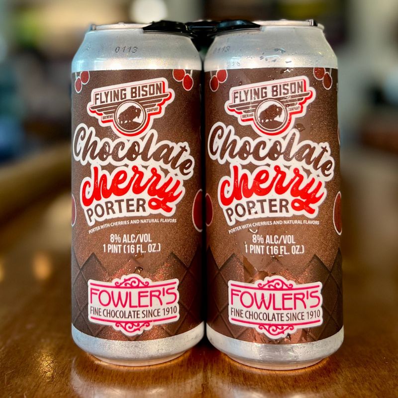 Chocolate Cherry Porter - Flying Bison Brewing - Buffalocal