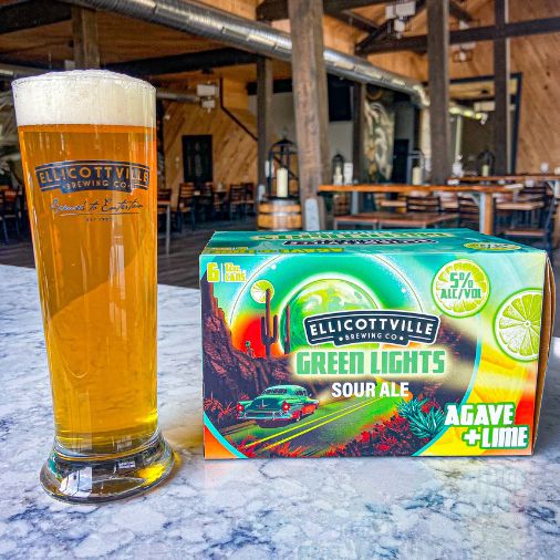 Green Lights Sour Ale - Ellicottville Brewing - Buffalocal