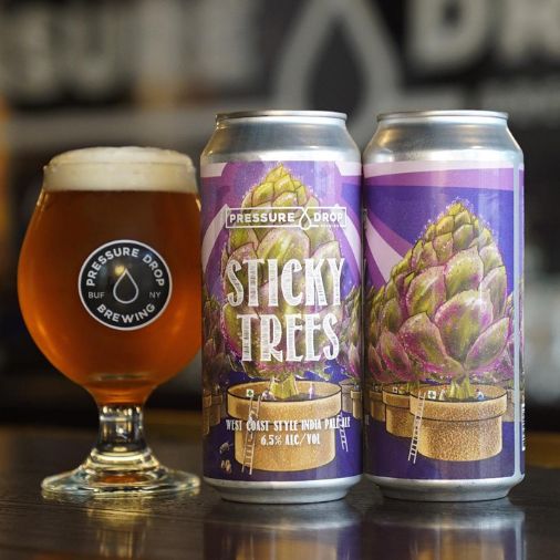 Sticky Trees - Pressure Drop Brewing - Buffalocal
