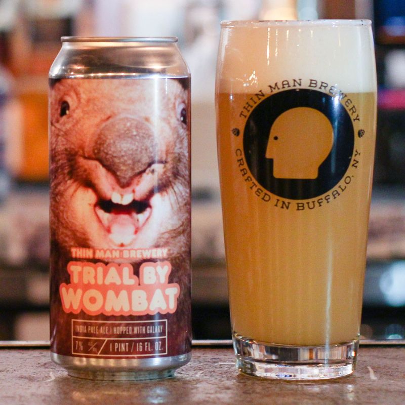 Trial By Wombat - Thin Man Brewery - Buffalocal