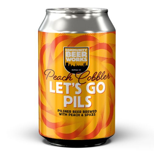 Peach Cobbler Let's Go Pils - Community Beer Works - Buffalocal